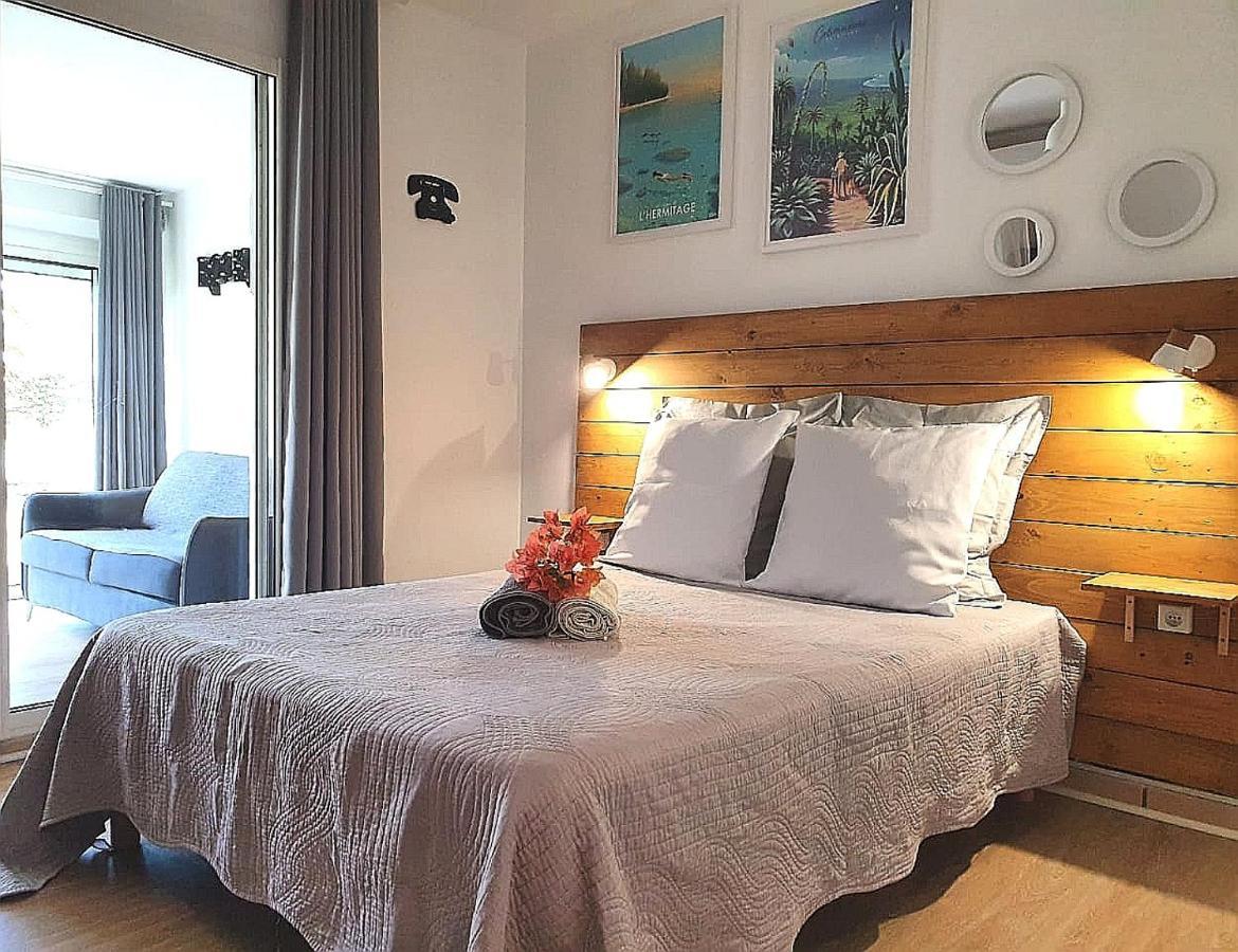 Au Bord De L'Eau La Saline Les Bains Apartment ภายนอก รูปภาพ